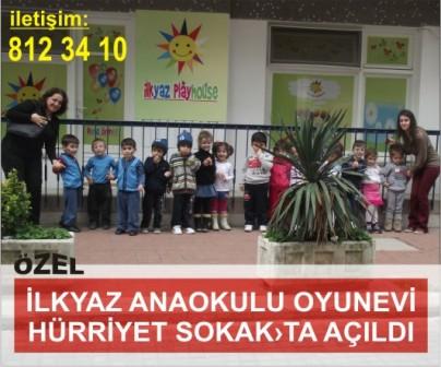 Yalova da Anaokulu Oyunevi ald